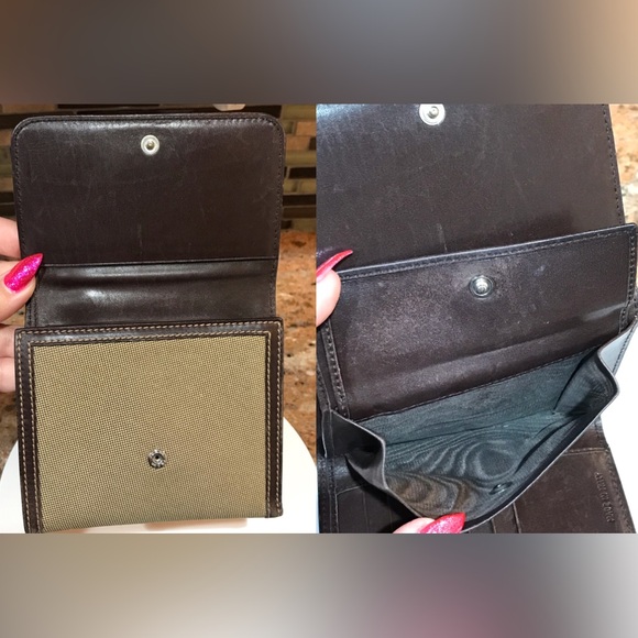 PRADA Signature Jacquard Leather Trifold Wallet 😍❤️‍🔥 - Picture 13 of 17